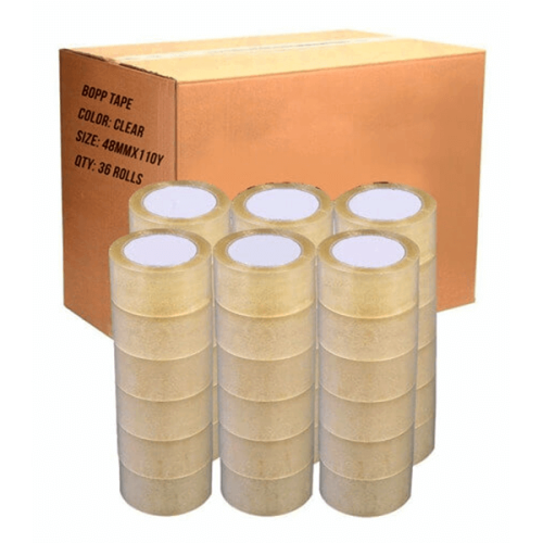 Cinta Adhesiva Ancha, Caja 36 Unidades - 4.8 cm x 90 metros